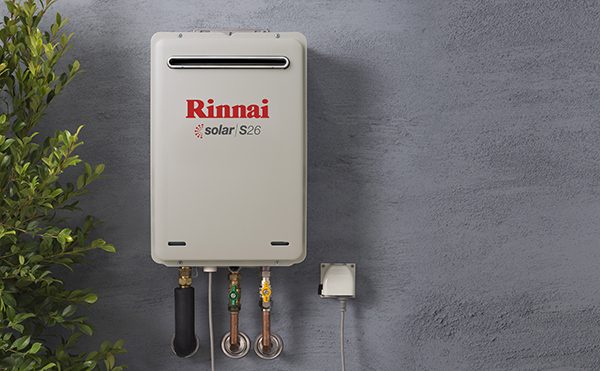 rinnai solar hot water